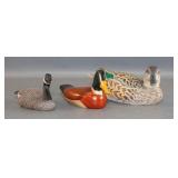 Handcrafted Decorative Duck Decoys