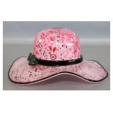 Murano-Style Glass Hat/ Bowl