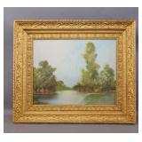 Oil on Canvas Landscape Painting