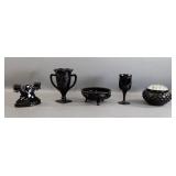 Black Glass Decorative Items