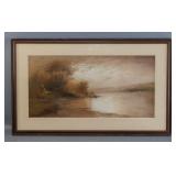 Pastel Painting by Wm. H. Chandler