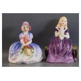 (2) Royal Doulton Figures