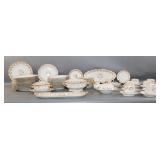 'Bridal Wreath' Limoges Dinner Set