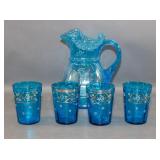 Blown Glass Lemonade or Water Set