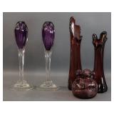 Murano Style Art Glass Pieces