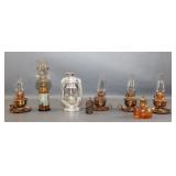 Vintage Minature Oil Lamps