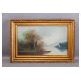 Landscape Pastel (Chalk) Painting