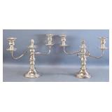 Cavendish (England) Silver Plated Candelabras