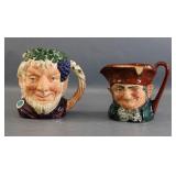 (2) Doulton Toby Jugs
