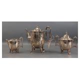 Reed & Barton Silver Plate Tea Set