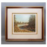 'Near North Bay' Oil Painting by M. F. Kousal