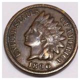 1890 Indian Head Penny High Grade
