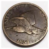 1857 Flying Eagle Cent High Grade