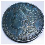 1883-S Morgan Silver Dollar High Grade Toned