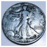 1927-S Walking Liberty Half Dollar High Grade