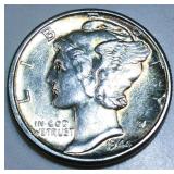 1944 Mercury Silver Dime Uncirculated