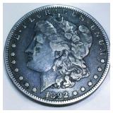1892-S Morgan Silver Dollar High Grade