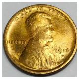 1916-S Lincoln Wheat Cent Penny Rare Date