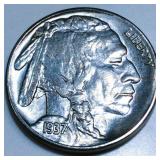 1937-S Buffalo Nickel Gem Uncirculated