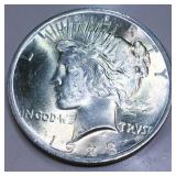 1923 Peace Silver Dollar Gem Uncirculated