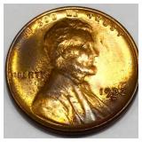 1932-D Lincoln Wheat Cent Penny Uncirculated Red