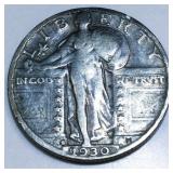 1930-S Standing Liberty Quarter High Grade