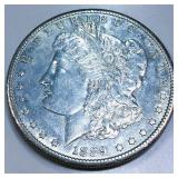 1889-S Morgan Silver Dollar Very High Grade