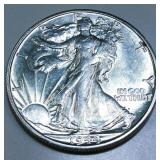1944-S Walking Liberty Half Dollar Uncirculated