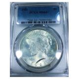 1923 Peace Silver Dollar PCGS MS64+