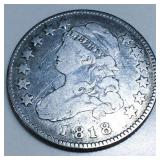 1818 Capped Bust Quarter High Grade