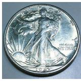 1943-S Walking Liberty Half Dollar Uncirculated