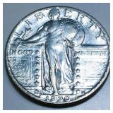 1930-S Standing Liberty Quarter AU/BU