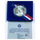 1986 P Liberty Silver Dollar Statue of Liberty