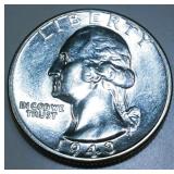 1943 Washington Silver Quarter Uncirculated