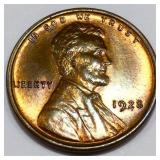 1928 Lincoln Wheat Cent Penny Gem Uncirculated
