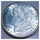 1889-S Morgan Silver Dollar AU/BU Rare Date