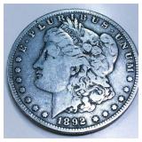 1892-S Morgan Silver Dollar Rare Date