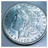 1900-S Morgan Silver Dollar AU/BU Rare Date