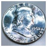 1962-D Franklin Half Dollar Gem Uncirculated