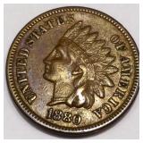 1880 Indian Head Penny High Grade