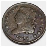 1828 Classic Head Half Cent High Grade