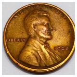 1920-S Lincoln Wheat Cent Penny High Grade
