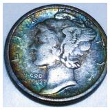 1927-S Mercury Silver Dime High Grade