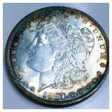 1884-O Morgan Silver Dollar Uncirculated Toned