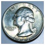 1939-D Washington Silver Quarter Uncirculated