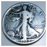 1927-S Walking Liberty Half Dollar Rare Date