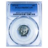 1973-S Roosevelt Dime PCGS PR69DCAM