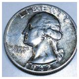 1942-S Washington Silver Quarter High Grade