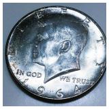 1964 Kennedy Half Dollar Gem Uncirculated