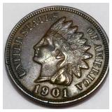 1901 Indian Head Penny High Grade